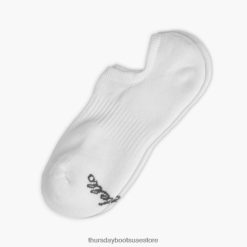 رجال أبيض الكلاسيكية لا تظهر جورب Thursday Boots مُكَمِّلات Z640JR520