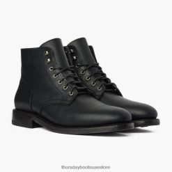 رجال أسود غير لامع رئيس Thursday Boots أحذية Z640JR31