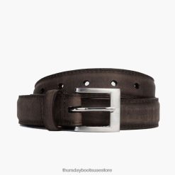 رجال تبغ حزام جلد كلاسيكي Thursday Boots مُكَمِّلات Z640JR163