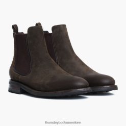رجال جلد الغزال الزيتون الداكن دوق Thursday Boots أحذية Z640JR75