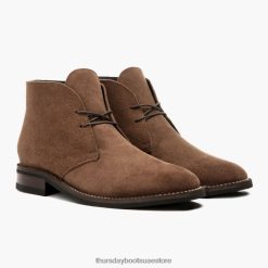 رجال كونياك من جلد الغزال كشاف Thursday Boots أحذية Z640JR62