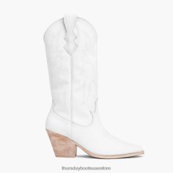 نحيف أبيض مسابقات رعاة البقر Thursday Boots أحذية Z640JR389