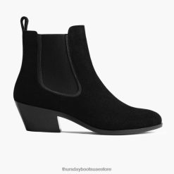 نحيف أسود حذاء دوقة Thursday Boots أحذية Z640JR335