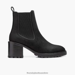 نحيف أسود غير لامع قصا Thursday Boots أحذية Z640JR342