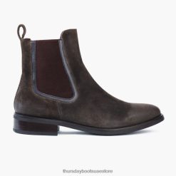 نحيف جلد الغزال الزيتون الداكن دوقة Thursday Boots أحذية Z640JR325