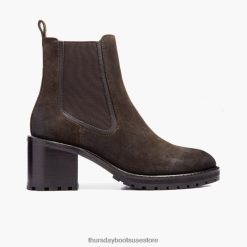 نحيف جلد الغزال الزيتون الداكن قصا Thursday Boots أحذية Z640JR343