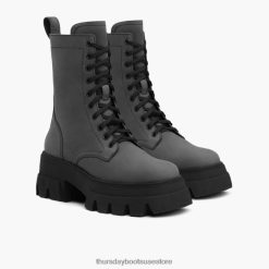 نحيف رمادي غير لامع سلالة حاكمة Thursday Boots أحذية Z640JR411