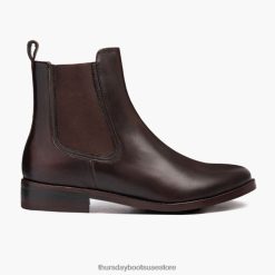 نحيف قهوة سوداء دوقة Thursday Boots أحذية Z640JR332